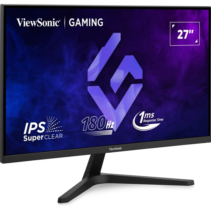 ViewSonic VX27G1-HD 27" FHD IPS Gaming Monitor – 180Hz, 1ms, G-Sync