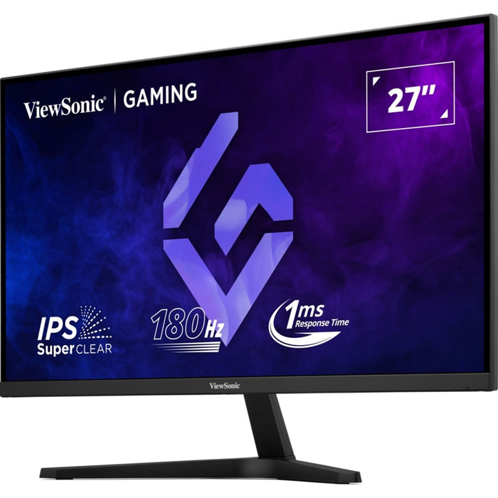 ViewSonic VX27G1-HD 27" FHD IPS Gaming Monitor – 180Hz, 1ms, G-Sync