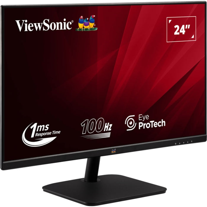 ViewSonic VA2432-H-2 24" IPS Monitor – FHD, 100Hz, 1ms, HDMI/VGA