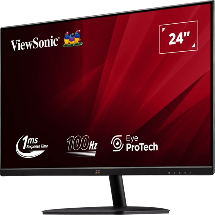 ViewSonic VA2432-H-2 24" IPS Monitor – FHD, 100Hz, 1ms, HDMI/VGA