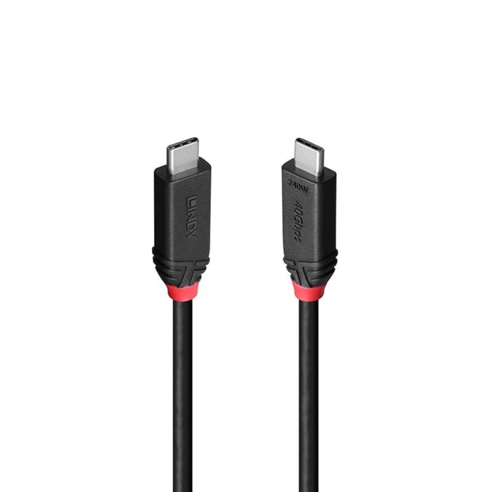 Lindy 2m USB4 240W Cable – 40Gbps, 8K Display, Fast Charging