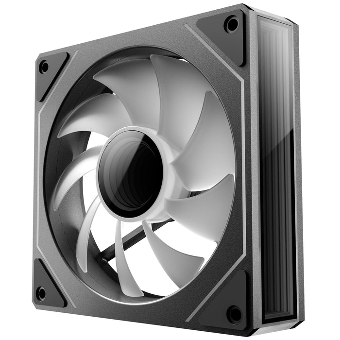 Antec Vision 120mm ARGB Fan 3-Pack – Black, PWM, Infinity Mirror