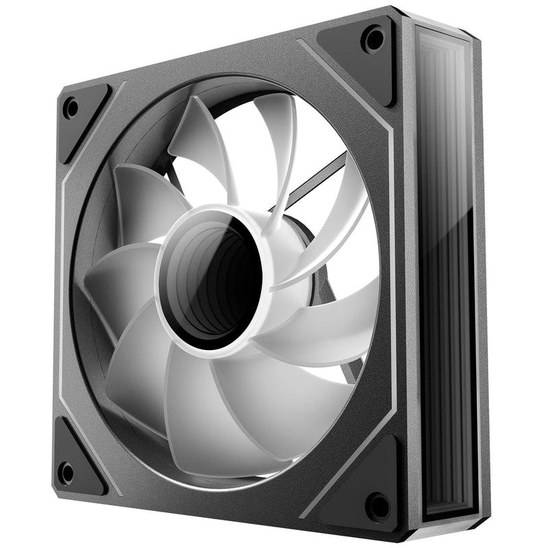 Antec Vision 120mm Reverse ARGB Fan 3 Pack – 1500RPM, 37.2CFM, Black - IT Supplies Ltd