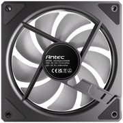 Antec Vision 120mm Reverse ARGB Fan 3 Pack – 1500RPM, 37.2CFM, Black - IT Supplies Ltd