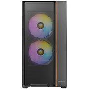Antec FLUX Mid Tower PC Case – Tempered Glass, ARGB, USB-C, ATX/ITX - IT Supplies Ltd