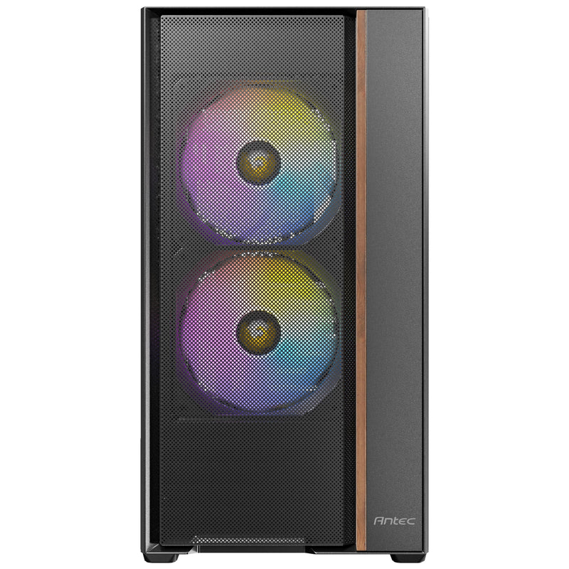 Antec FLUX Mid Tower PC Case – Tempered Glass, ARGB, USB-C, ATX/ITX - IT Supplies Ltd