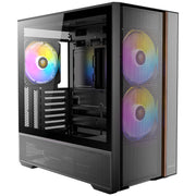 Antec FLUX Mid Tower PC Case – Tempered Glass, ARGB, USB-C, ATX/ITX - IT Supplies Ltd
