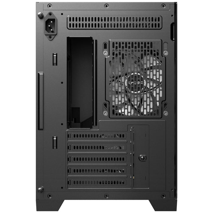 Antec FLUX M Mini Tower PC Case – 6 Fans, USB-C, Tempered Glass