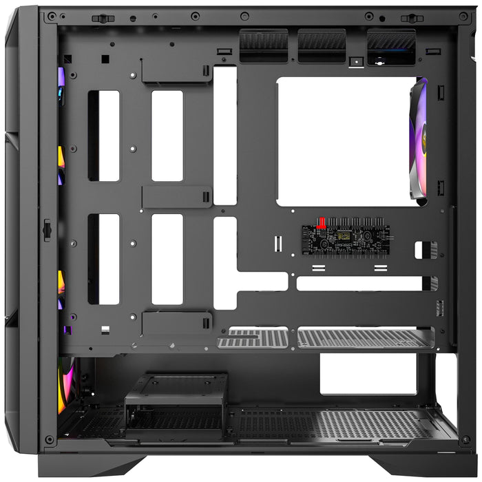 Antec AX1000 ARGB Mid Tower Gaming Case – E-ATX, 4 Fans, Glass