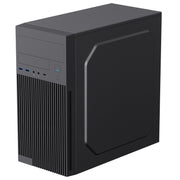 CiT Mentor Micro-ATX PC Case with USB Type-C & 80mm Fan - IT Supplies Ltd