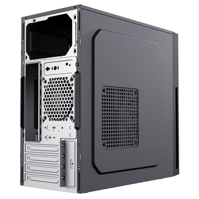 CiT Mentor Micro-ATX PC Case with USB Type-C & 80mm Fan - IT Supplies Ltd