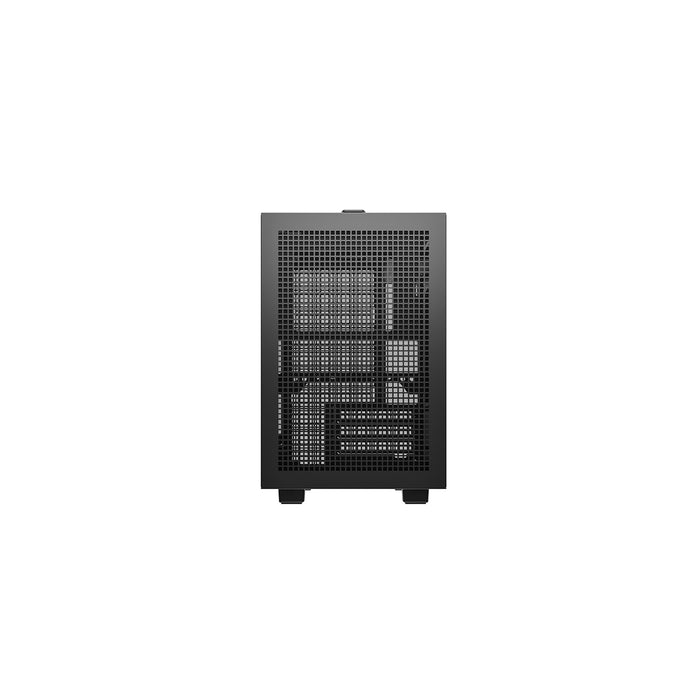 DeepCool CH160 PLUS – Micro-ATX, 240mm Liquid Cooling, Black Case