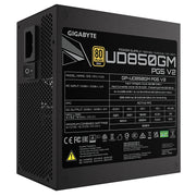 GIGABYTE GP-UD850GM 850W V2 PSU – ATX 3.1, PCIe 5.1, 80 PLUS Gold - IT Supplies Ltd
