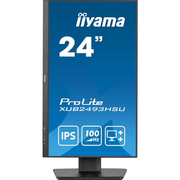 iiyama ProLite XUB2493HSU-B7 24" IPS Monitor 100Hz USB Hub