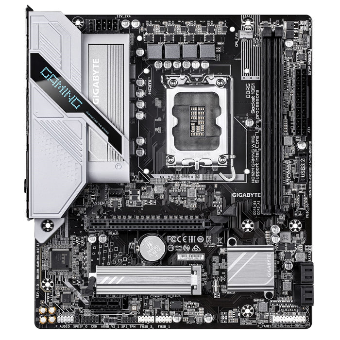 Gigabyte H810M GAMING WIFI6 LGA1851 DDR5 Micro-ATX Motherboard