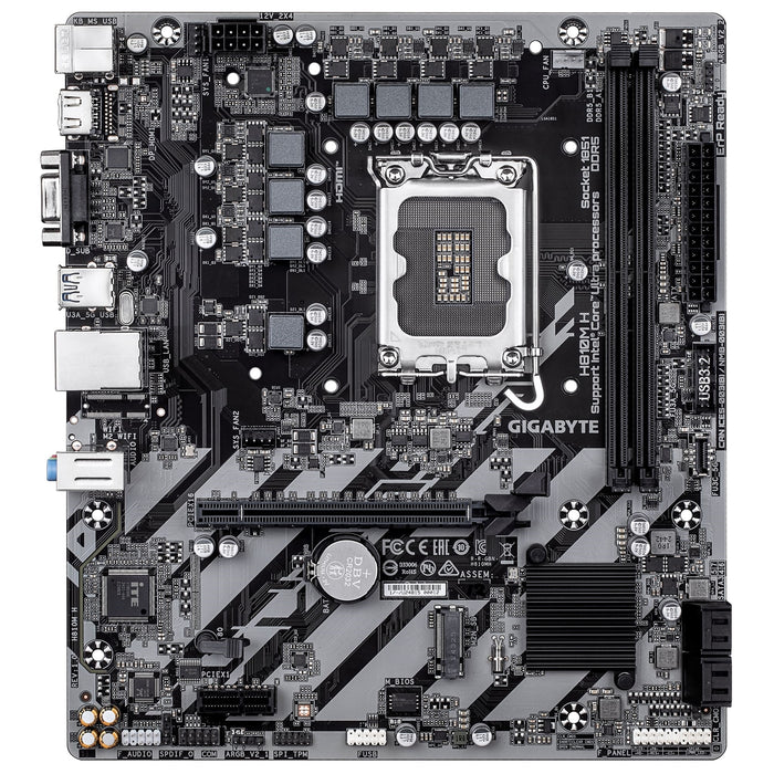 Gigabyte H810M H DDR5 Intel LGA1851 Micro ATX Motherboard