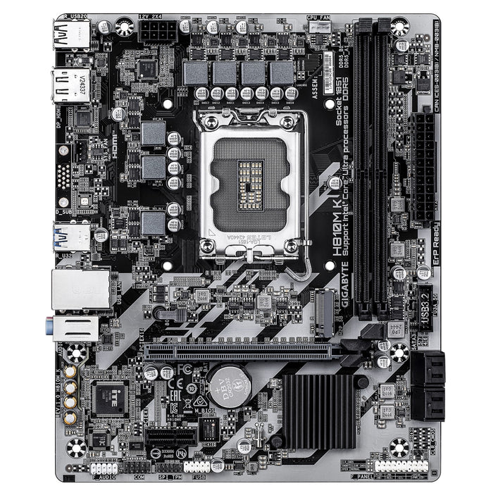Gigabyte H810M K LGA1851 DDR5 Micro-ATX Motherboard
