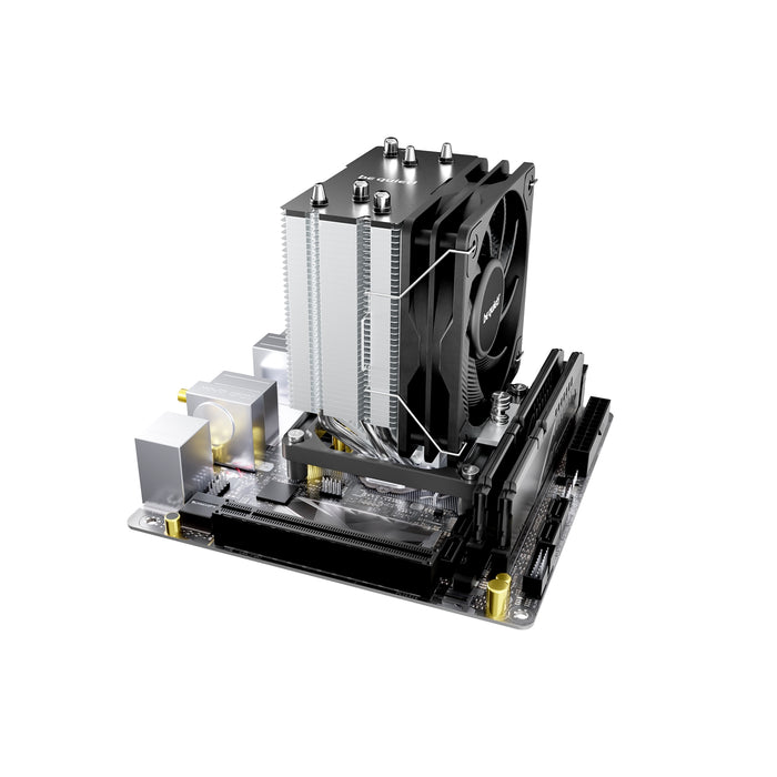 be quiet! Pure Rock Slim 3 CPU Cooler – 130W TDP, Quiet 100mm PWM Fan
