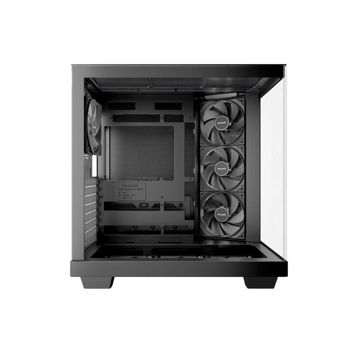 be quiet! Light Base 500 Black Case – High-Airflow ATX, TG, 4× PWM Fans