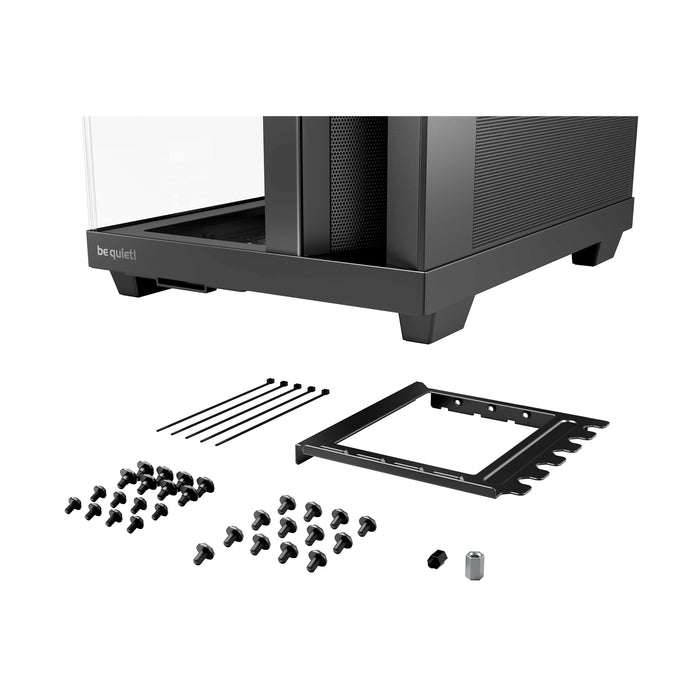 be quiet! Light Base 500 Black Case – High-Airflow ATX, TG, 4× PWM Fans