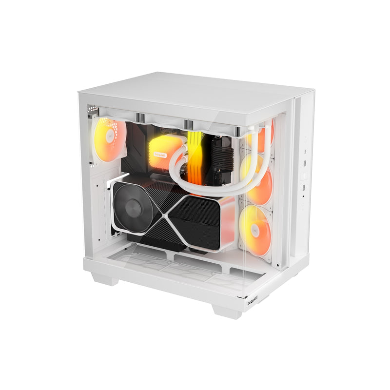 be quiet! Light Base 500 LX White Case – ARGB, TG, High-Airflow ATX - IT Supplies Ltd