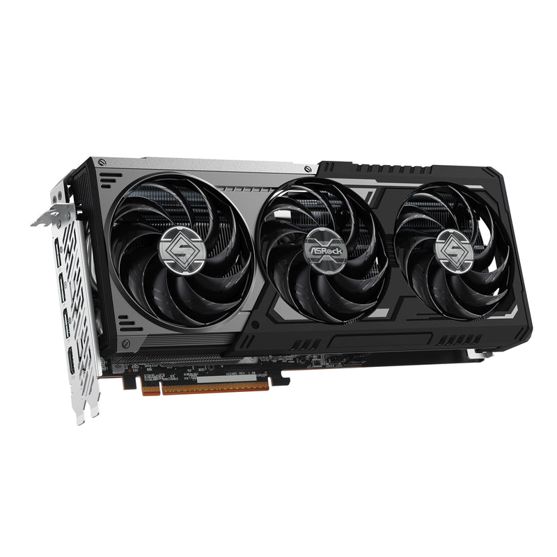 ASRock RX 9070 XT Steel Legend Dark 16GB GDDR6 Graphics Card