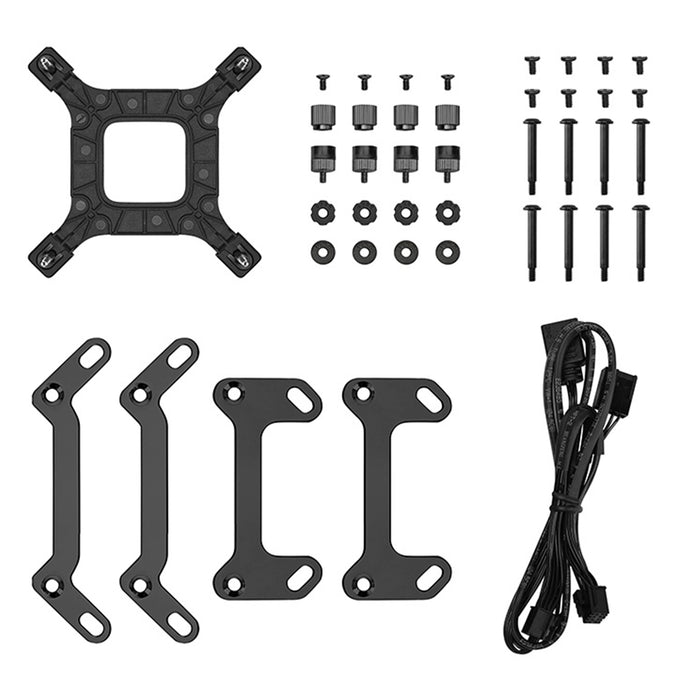 DeepCool LM240 240mm AIO Liquid CPU Cooler with 2.4" IPS Display