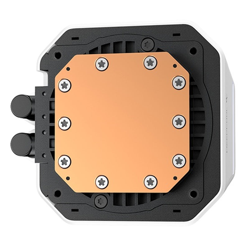 DeepCool LM240 White 240mm AIO Cooler IPS Display ARGB