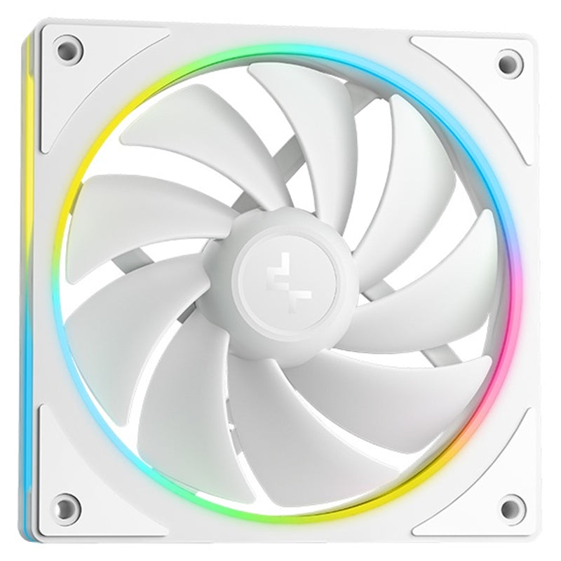 DeepCool LM240 White 240mm AIO Cooler IPS Display ARGB