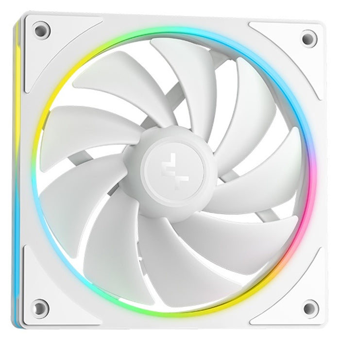 DeepCool LM240 White 240mm Liquid CPU Cooler with 2.4" IPS Display