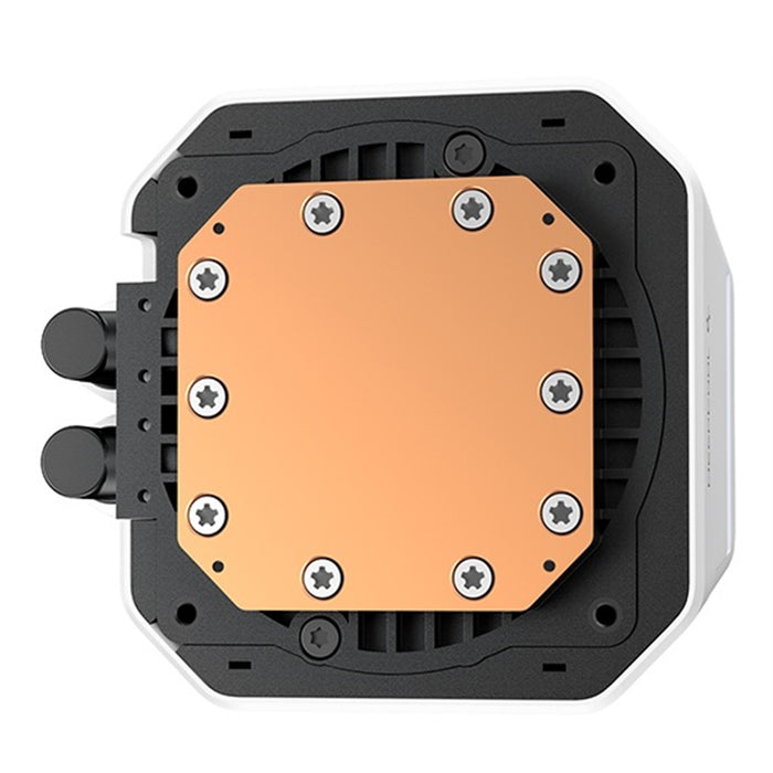 DeepCool LM360 White 360mm AIO CPU Cooler – IPS Display, ARGB, Anti-Leak