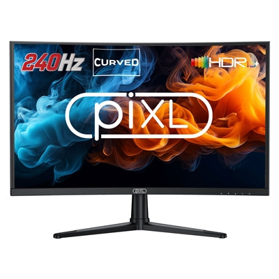 piXL PX27CC301B 27" 240Hz HDR10+ Curved Full HD Gaming Monitor