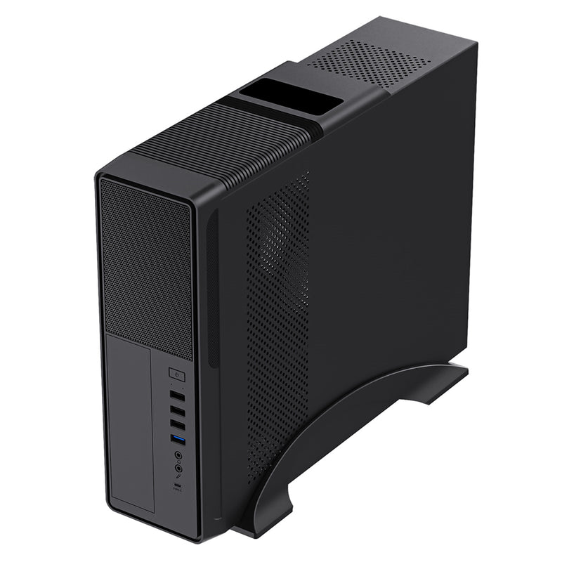 CiT S014C Slim Micro ATX Case with 300W PSU – USB Type-C, Compact - IT Supplies Ltd
