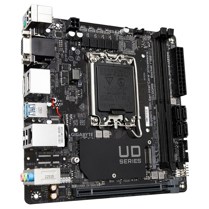 Gigabyte H610I Mini-ITX Intel 1700 Motherboard DDR5 M.2 HDMI DP