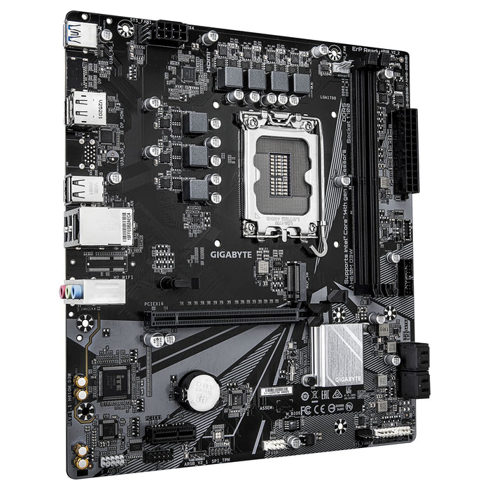 Gigabyte H610M D3W (Rev. 1.1) Motherboard – Intel LGA1700, DDR5, Micro-ATX