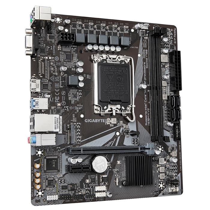 Gigabyte H610M H V2 Micro-ATX Intel 1700 DDR5 Motherboard