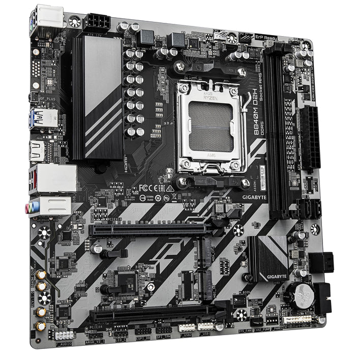Gigabyte B840M D2H AM5 Micro-ATX Motherboard DDR5 2.5GbE LAN