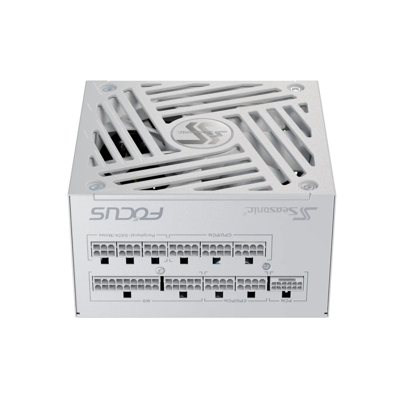 Seasonic FOCUS GX-850 White ATX 3.1 850W 80 Plus Gold PSU