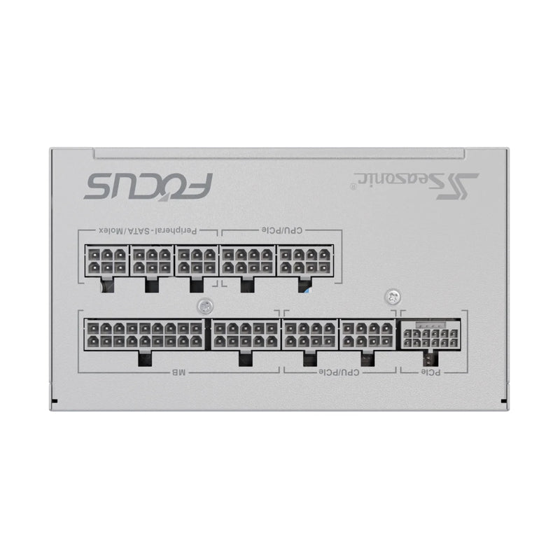 Seasonic FOCUS GX-750 White ATX 3.1 750W 80 Plus Gold PSU
