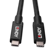 LINDY 43308 5m Active USB-C Cable 10Gbps 60W 8K DisplayPort - IT Supplies Ltd