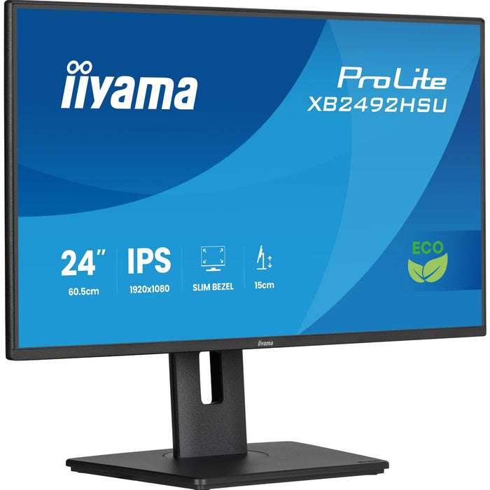 iiyama ProLite XB2492HSU-B1 24" 120Hz IPS Height Adjustable Monitor