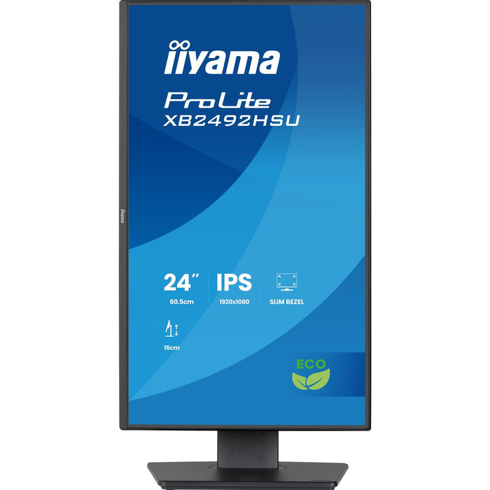 iiyama ProLite XB2492HSU-B1 24" 120Hz IPS Height Adjustable Monitor