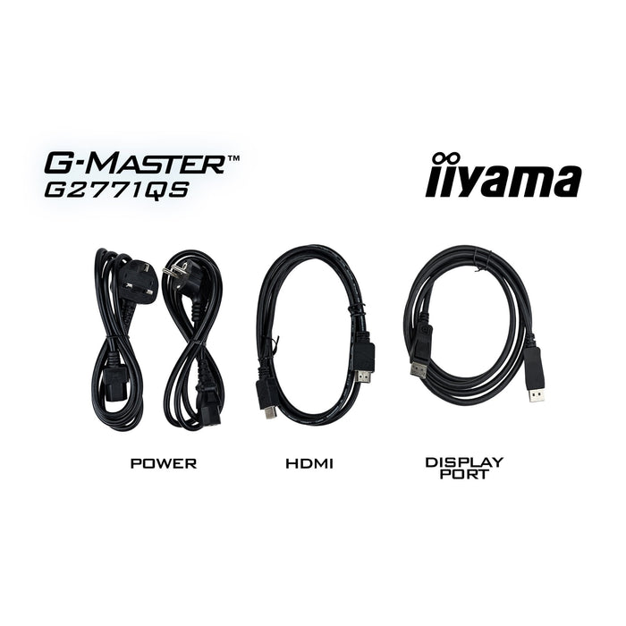 iiyama G2771QS-B1 27" QHD 200Hz IPS Gaming Monitor 0.5ms