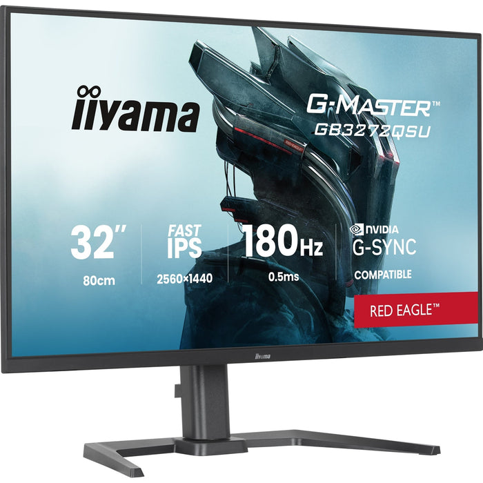 iiyama GB3272QSU 32" Gaming Monitor 180Hz IPS 0.5ms G-SYNC QHD