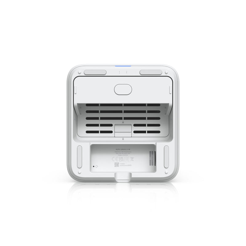 Ubiquiti UniFi UNAS-2-W 2-Bay NAS 2.5GbE Desktop Storage - IT Supplies Ltd