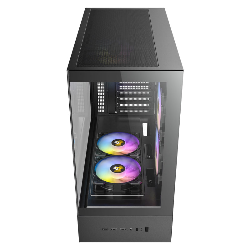 Antec CX705 ARGB Mid Tower Gaming Case Panoramic Glass USB-C - IT Supplies Ltd