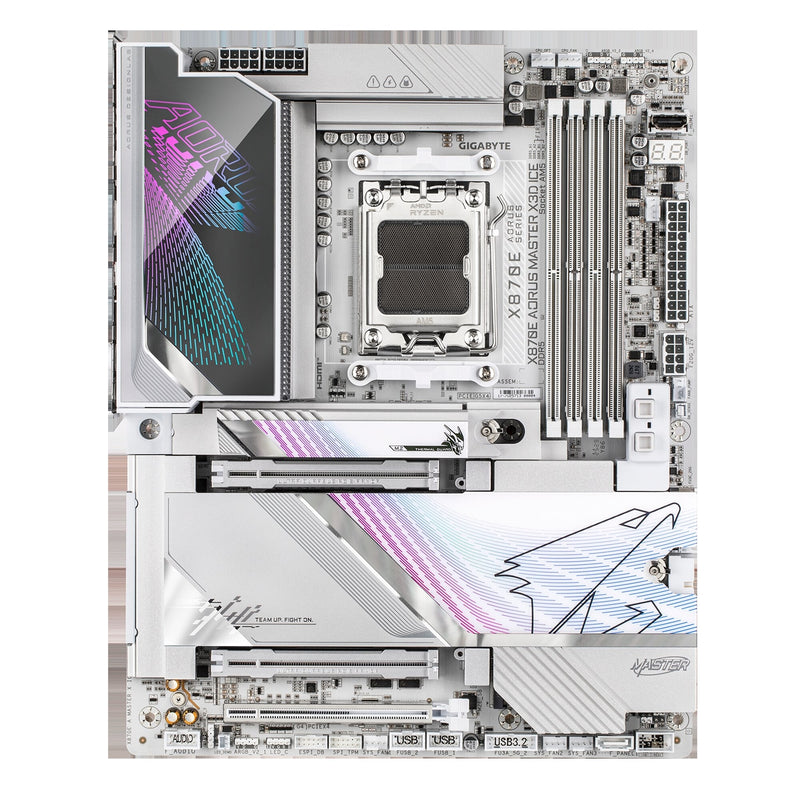 Gigabyte X870E AORUS MASTER X3D ICE AM5 DDR5 WiFi 7 Motherboard