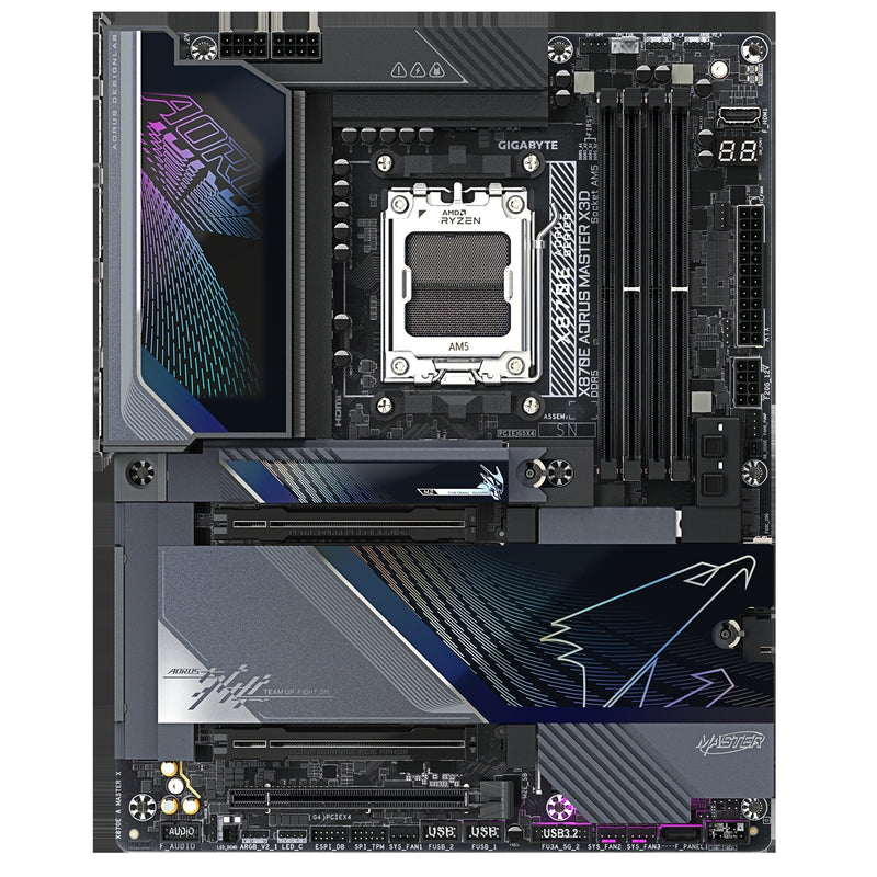 Gigabyte X870E AORUS Master X3D AM5 WiFi 7 ATX Motherboard