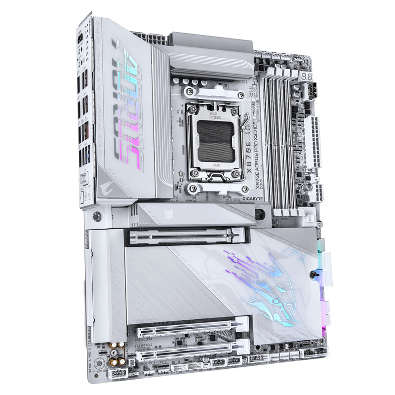 Gigabyte X870E AORUS PRO X3D ICE AM5 WiFi 7 USB4 Motherboard