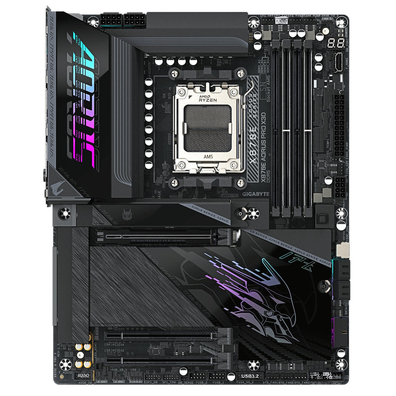 Gigabyte X870E AORUS PRO X3D AM5 ATX WiFi 7 USB4 Motherboard